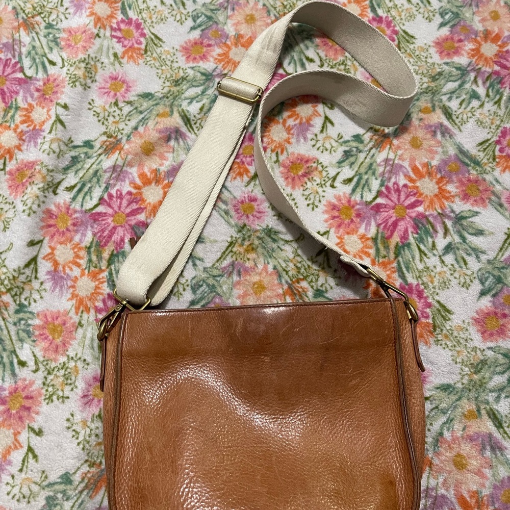 Madewell Leather Saddle Crossbody Bag in Brown - Picture 5 of 5